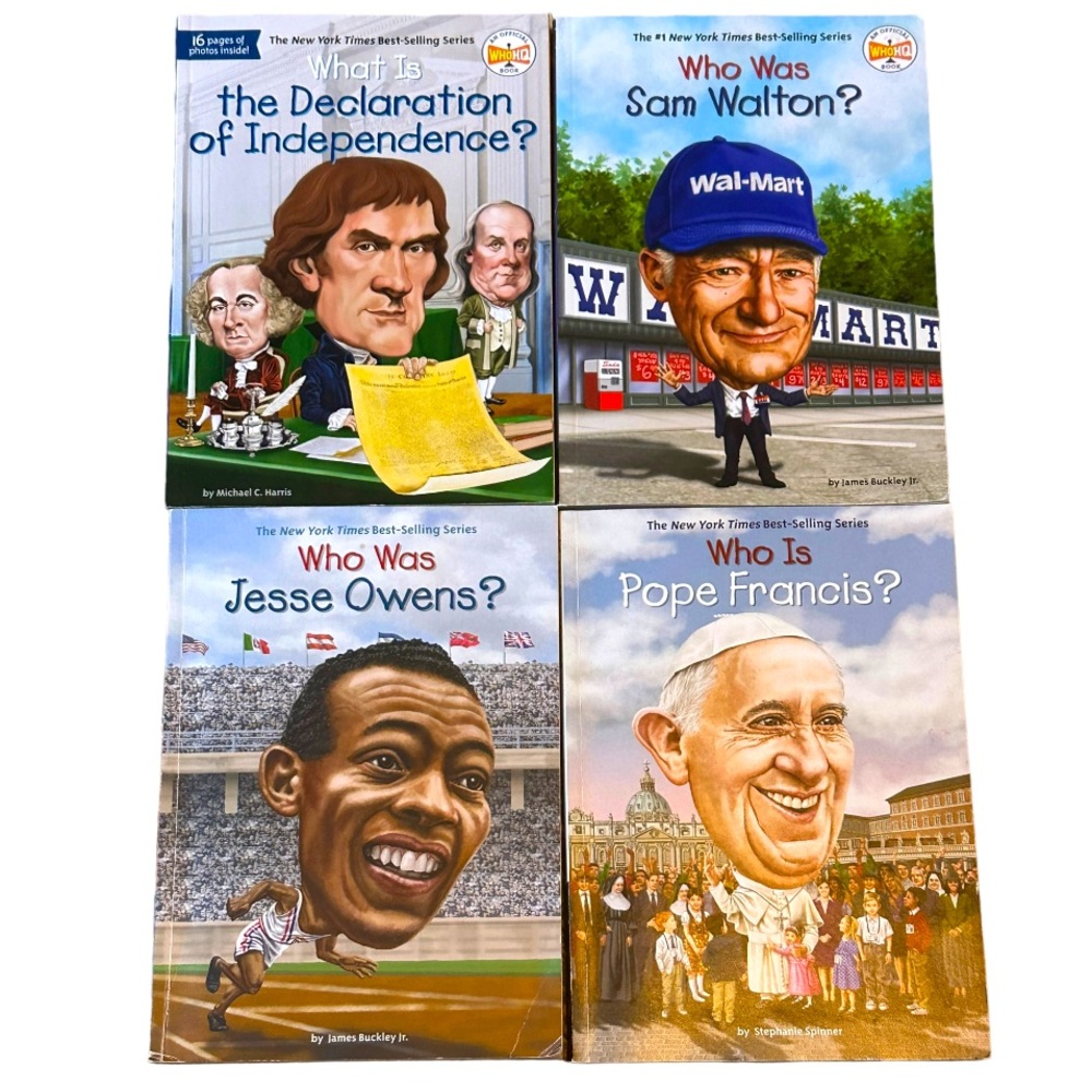 Set of 4 Kid’s Paperback Chapter Book Series NWT